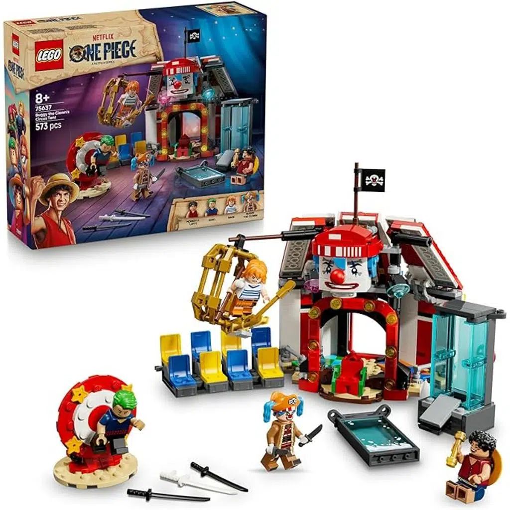 LEGO 75637 ONE PIECE Palyaço Buggy'nin Sirk Çadırı 