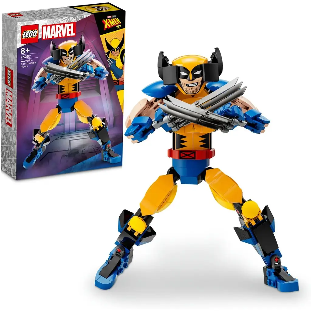 LEGO 76257 Marvel Wolverine Yapım Figürü 