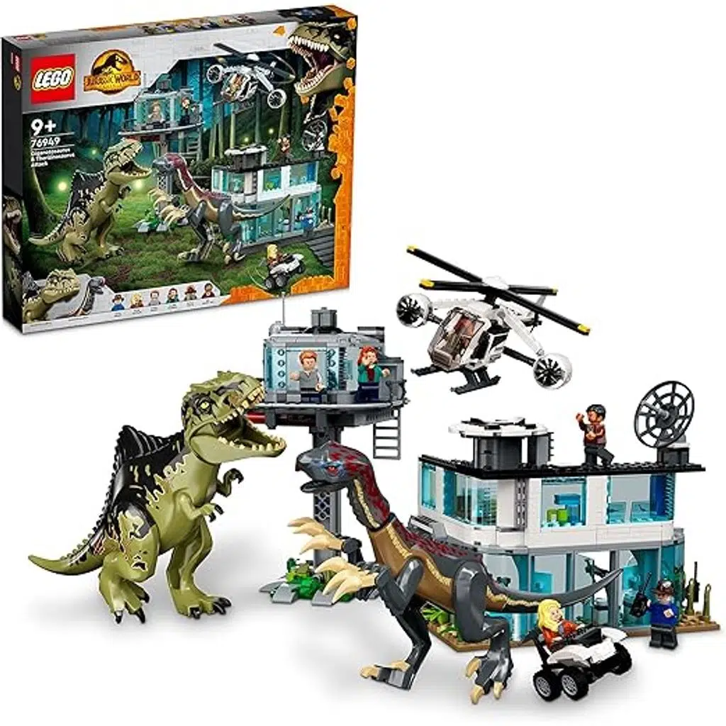 LEGO 76949 Jurassic World Giganotosaurus ve Therizinosaurus Saldırısı