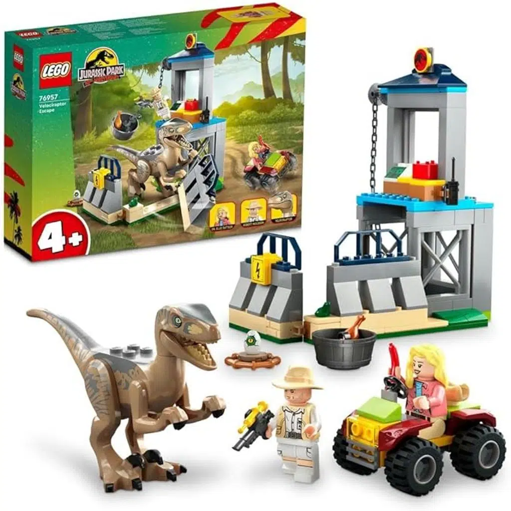 LEGO 76957 Jurassic World Velociraptor Kaçışı 