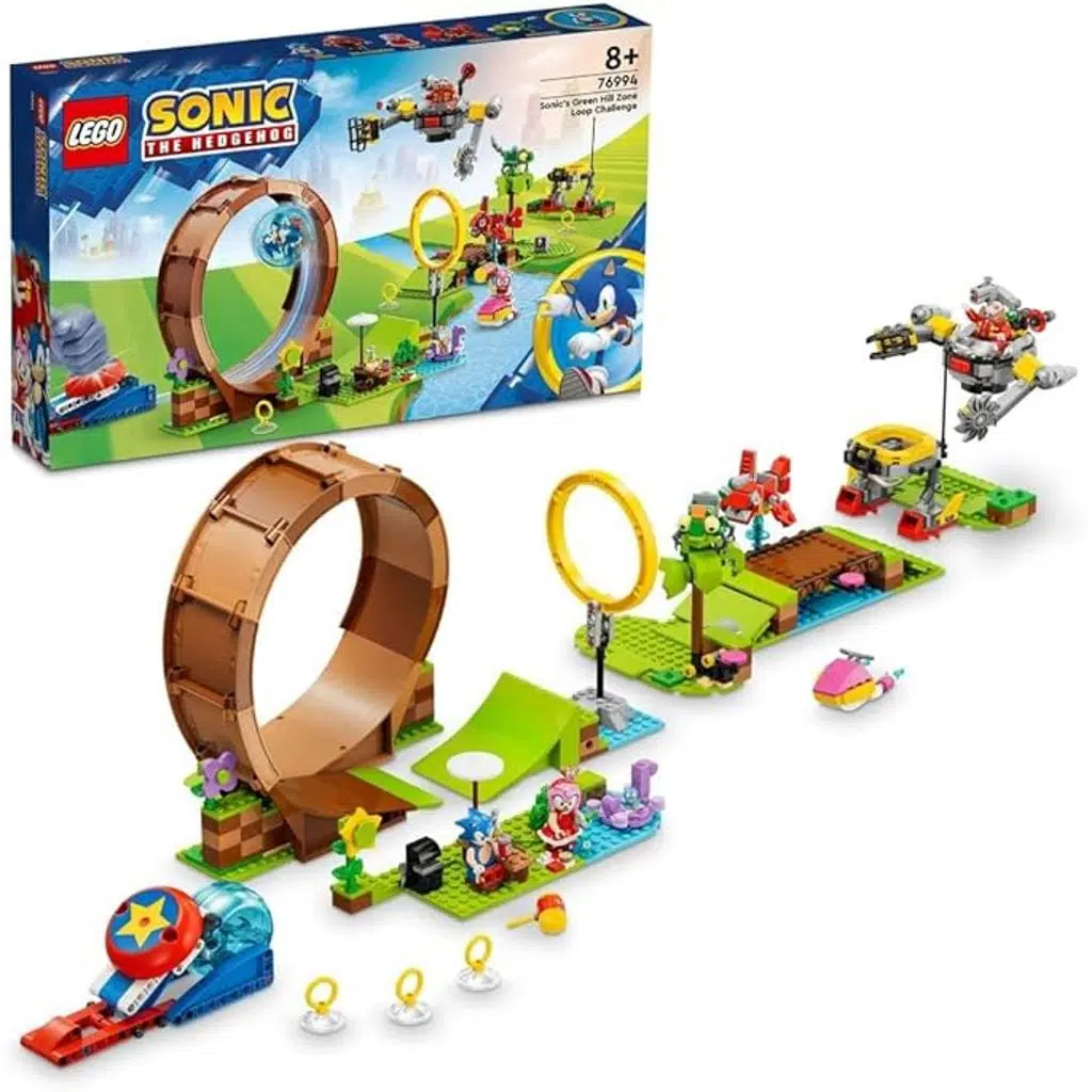 LEGO 76994 Sonic the Hedgehog Sonic Green Hill Zone Daire Engeli
