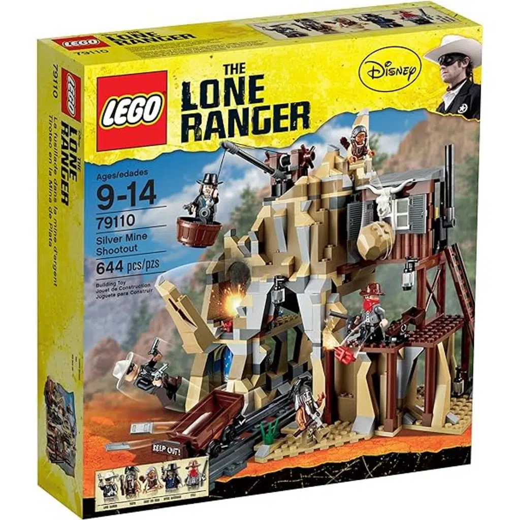 LEGO 79110 The Lone Ranger Silver Mine Shootout Oyun Seti