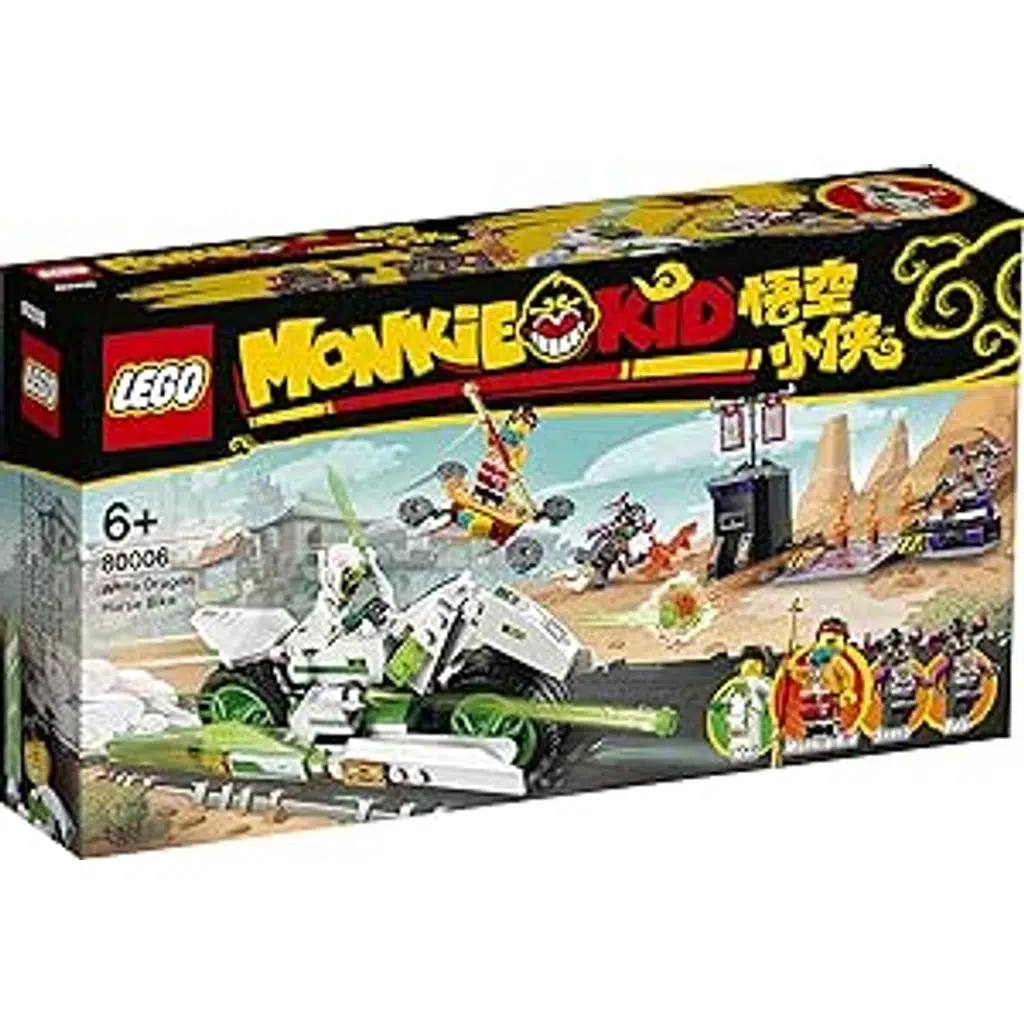 LEGO 80006 Monkie Kid White Dragon Horse Bike