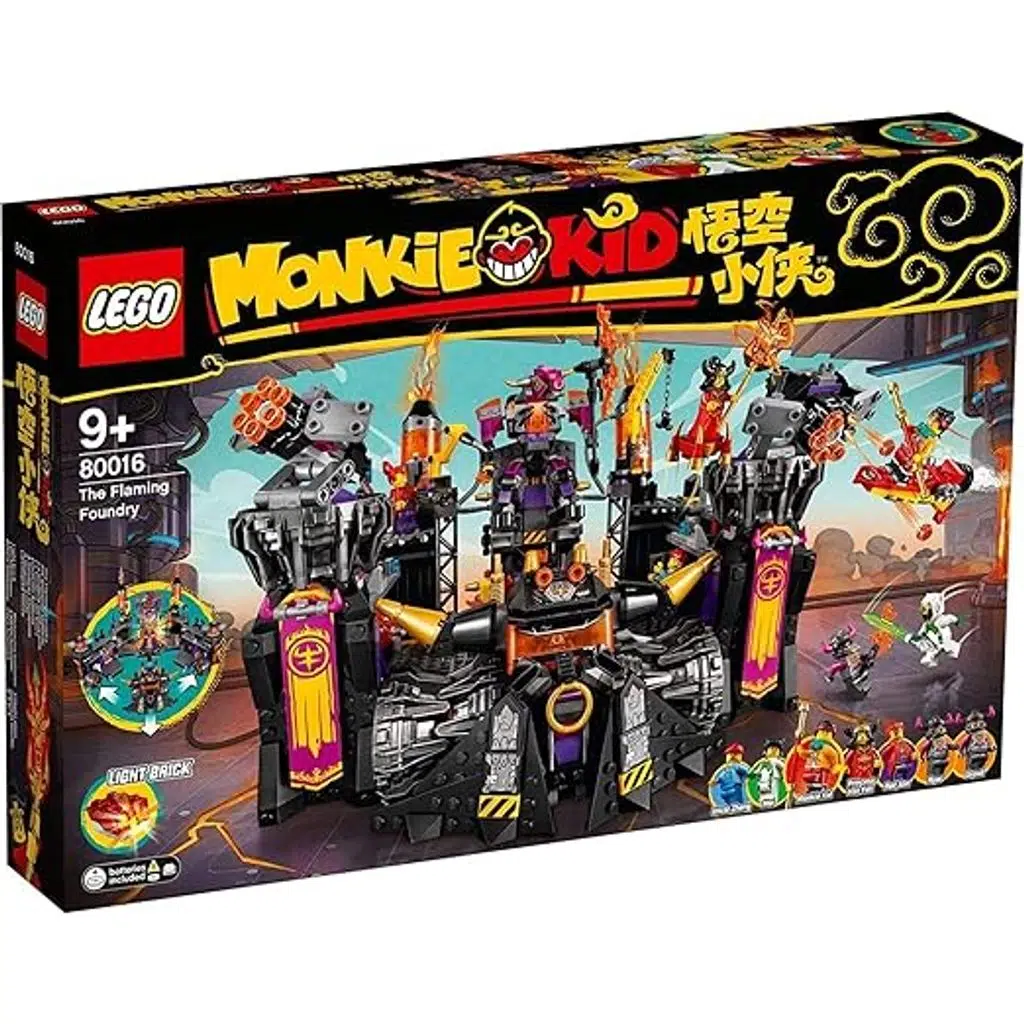 LEGO 80016 Monkie Kid The Flaming Foundry