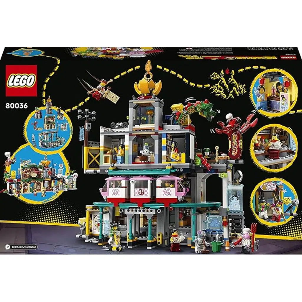 LEGO 80036 Monkie Kid™ Fenerler Şehri