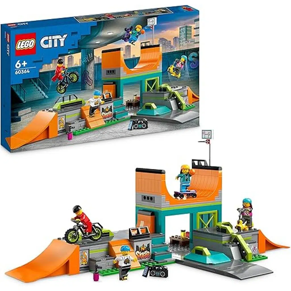 LEGO City 60364 Sokak Kaykay Parkı 