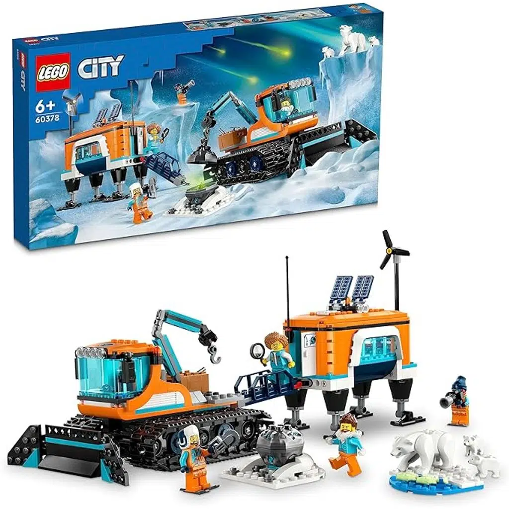 LEGO City 60378 Kutup Keşif Kamyonu ve Mobil Laboratuvarı 