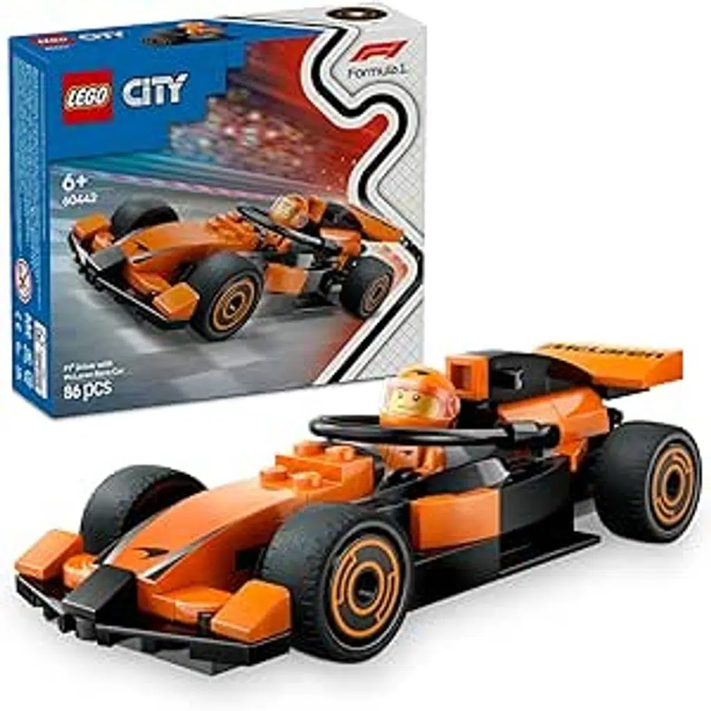 LEGO City 60442 McLaren Yarış Arabalı F1 Sürücüsü 