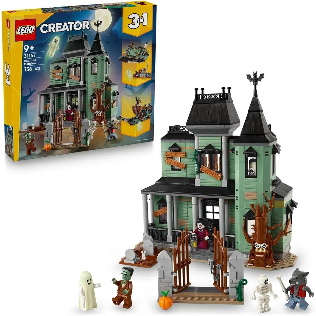 LEGO Creator 3'ü 1 Arada Hayaletli Köşk