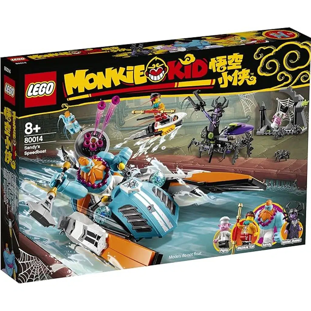 LEGO Monkie Kid 80014 Sandy's Speedboat
