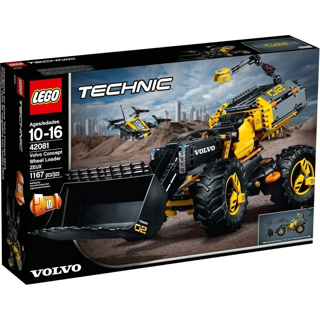 LEGO Technic 42081 Volvo XEUZ Konsept Tekerlekli Yükleyici