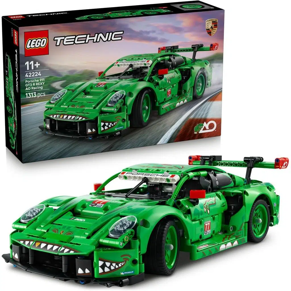 LEGO Technic Porsche 911 GT3 R REXY AO Racing Araba