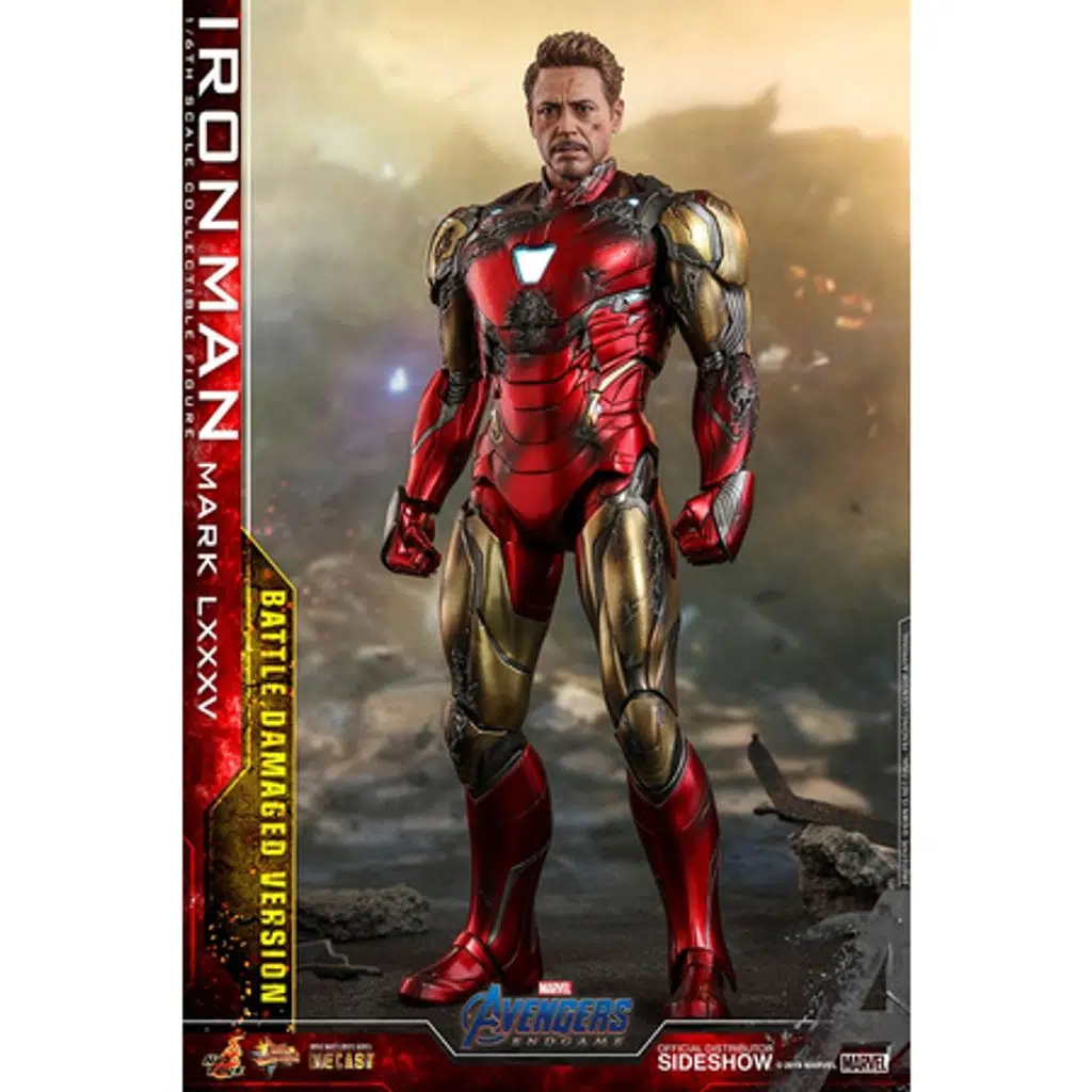 Marvel Iron Man Mark LXXXV (Battle damaged version) Avengers: Endgame 1:6 Figürü