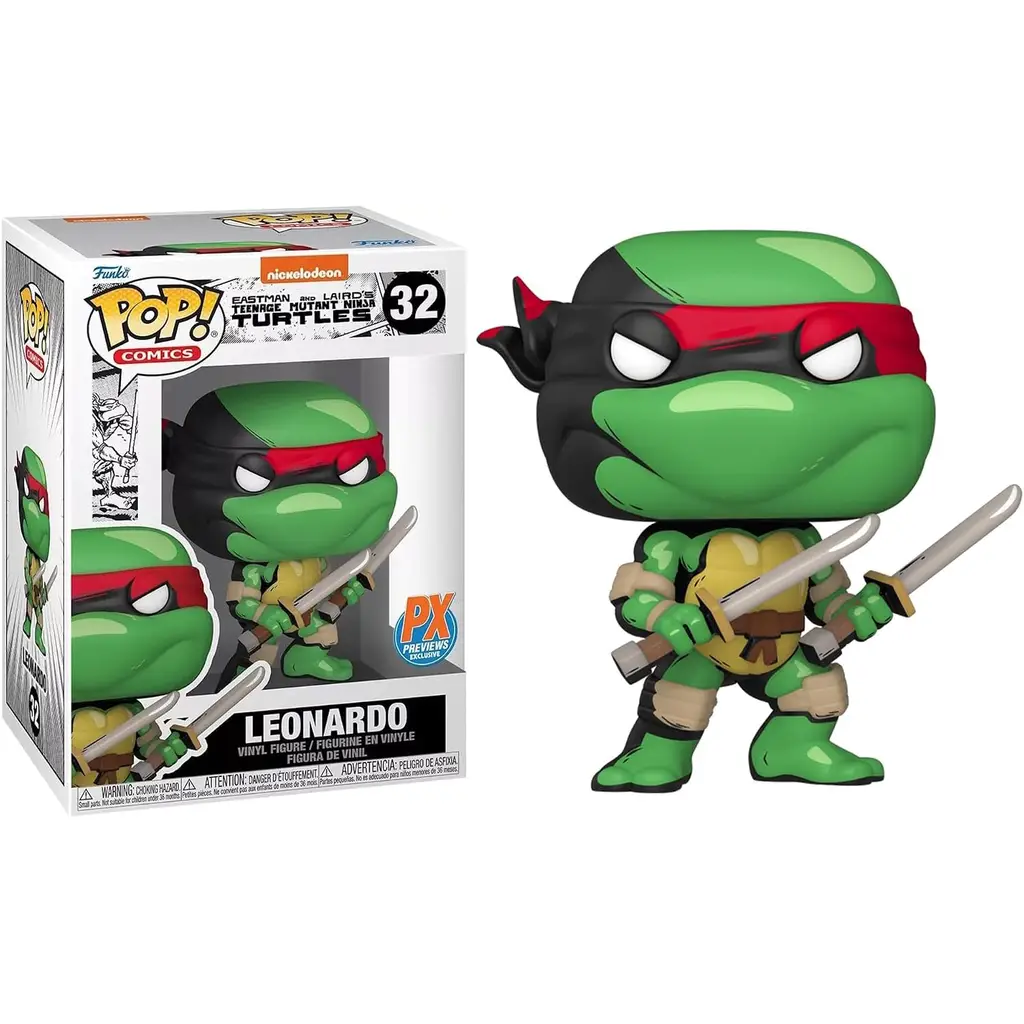 TMNT Pop Comics Donatello PX Vinil Figür